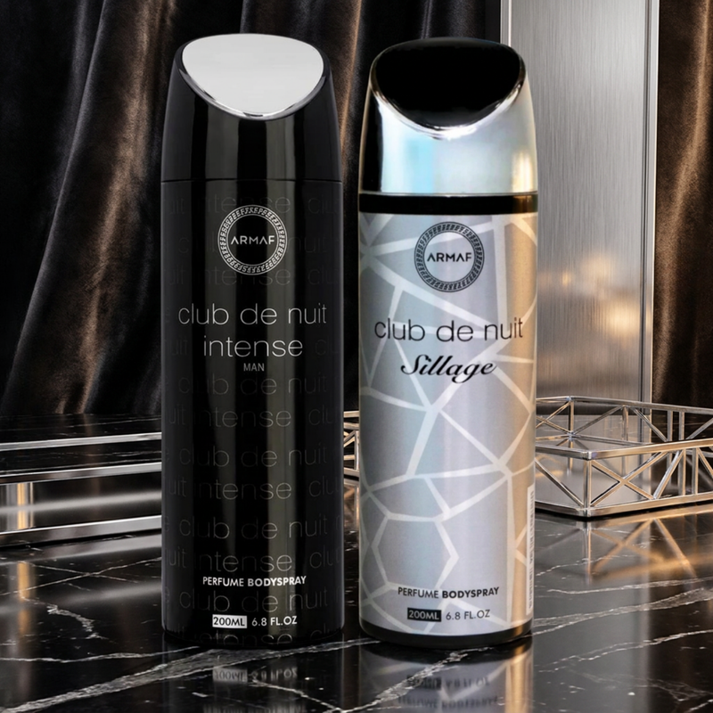 Armaf Club De Nuit Intense Man & Sillage Deodorants for Men & unisex - 200ML Each (Pack of 2)