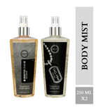 Armaf Hunter Intense & Tag Him Fragrance Body Mist for Men - 250ML Each (Pack of 2)