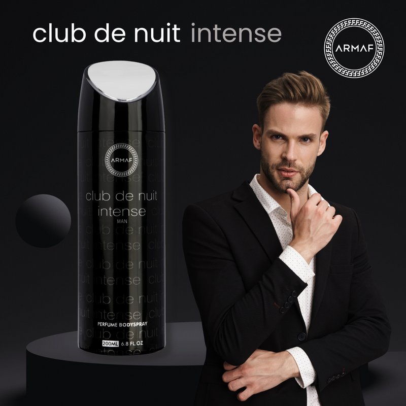 Armaf Club De Nuit Intense Man & Beau Acute Deodorants for Men - 200ML Each (Pack of 2)