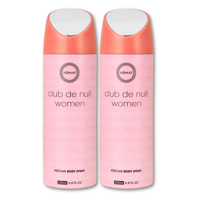Armaf Club De Nuit Deodorants for Women - 200ML Each (Pack of 2)