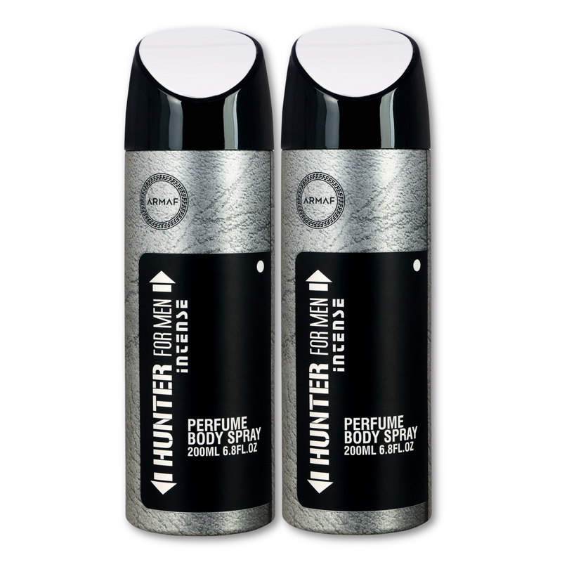 Armaf Hunter Intense Deodorants for Men - 200ML Each (Pack of 2)