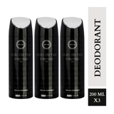 Armaf Club De Nuit Intense Man Deodorants for Men - 200ML Each (Pack of 3)