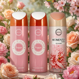 Armaf Vanity Femme Essence & Momento Fleur Deodorants for Women - 200ML Each (Pack of 3)