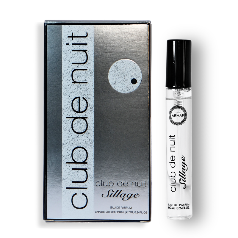 Armaf Club De Nuit Sillage Eau De Parfum (EDP) 7ML - Floral Woody Musk Long-Lasting Fragrance for Men & Women - Trial Pack