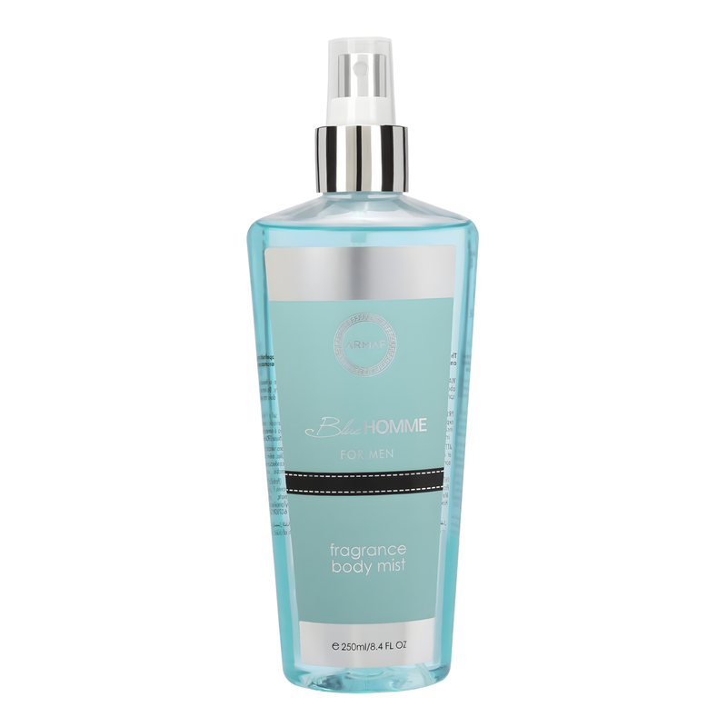 Armaf Hunter Intense & Blue Homme Fragrance Body Mist for Men - 250ML Each (Pack of 2)