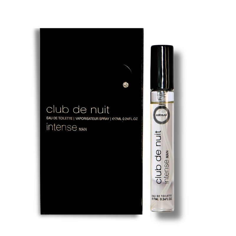 Armaf Club De Nuit Intense Man Eau De Toilette (EDT) 7ML - Woody Spicy Long-Lasting fragrance for Men - Trial Pack
