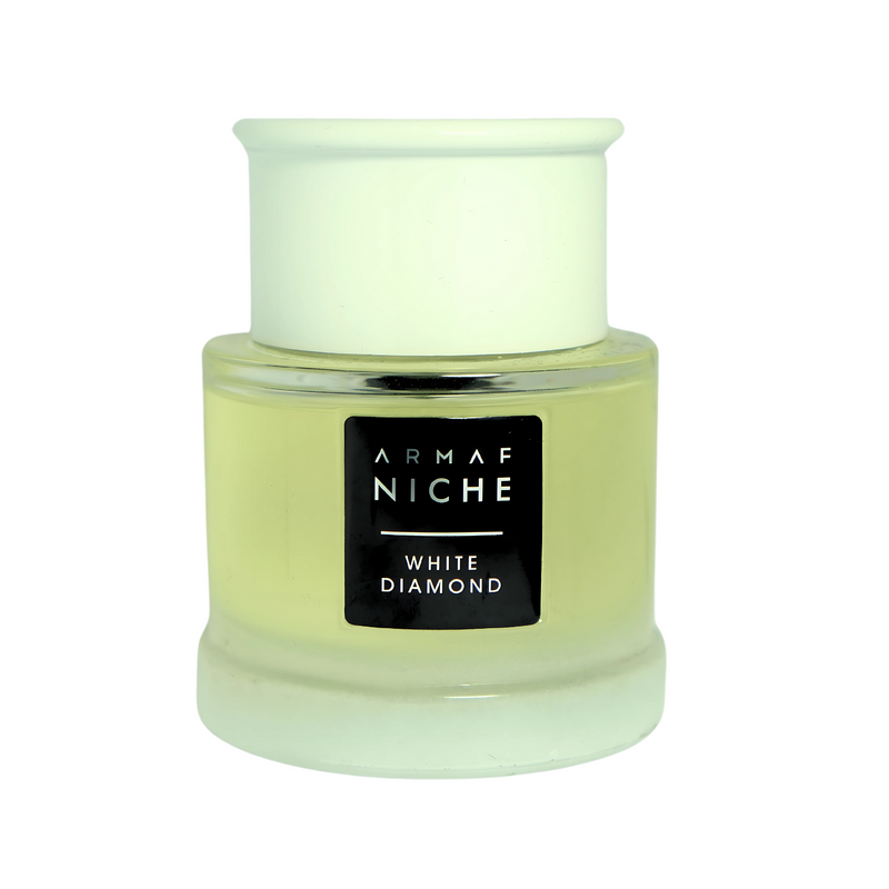 Armaf Niche White Diamond Eau De Parfum for Men 90ml - Fresh, Woody & Masculine Scent