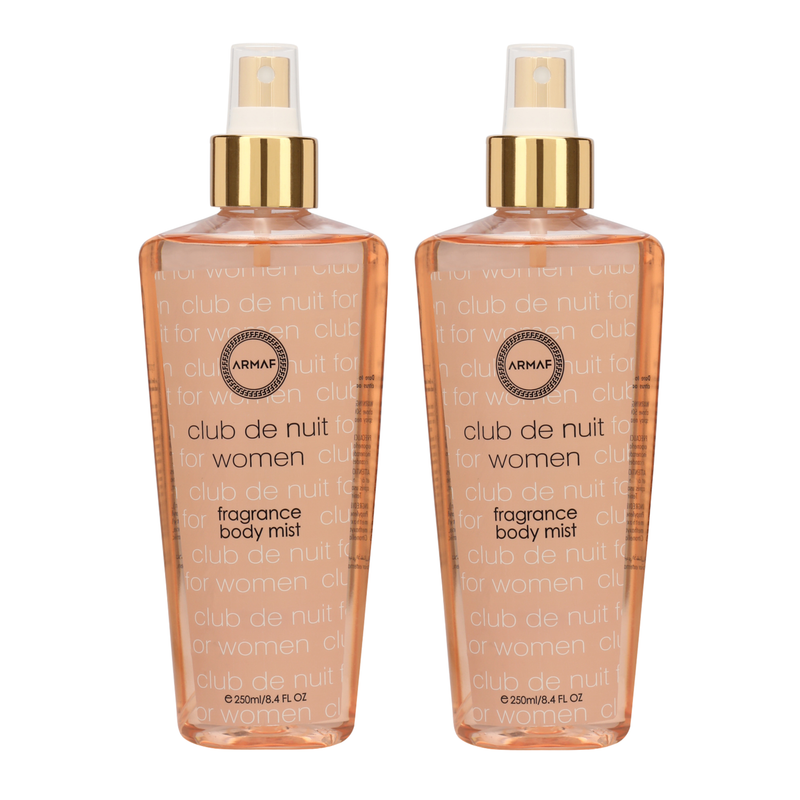 Armaf Club De Nuit Women Fragrance Body Mist for Women - 250ML Each (Pack of 2)