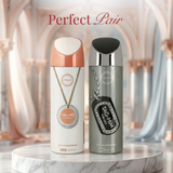 Armaf Tag Her & Tag Him Deodorants for Men & Women - 200ML Each (Pack of 2)