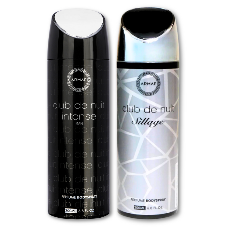 Armaf Club De Nuit Intense Man & Sillage Deodorants for Men & unisex - 200ML Each (Pack of 2)