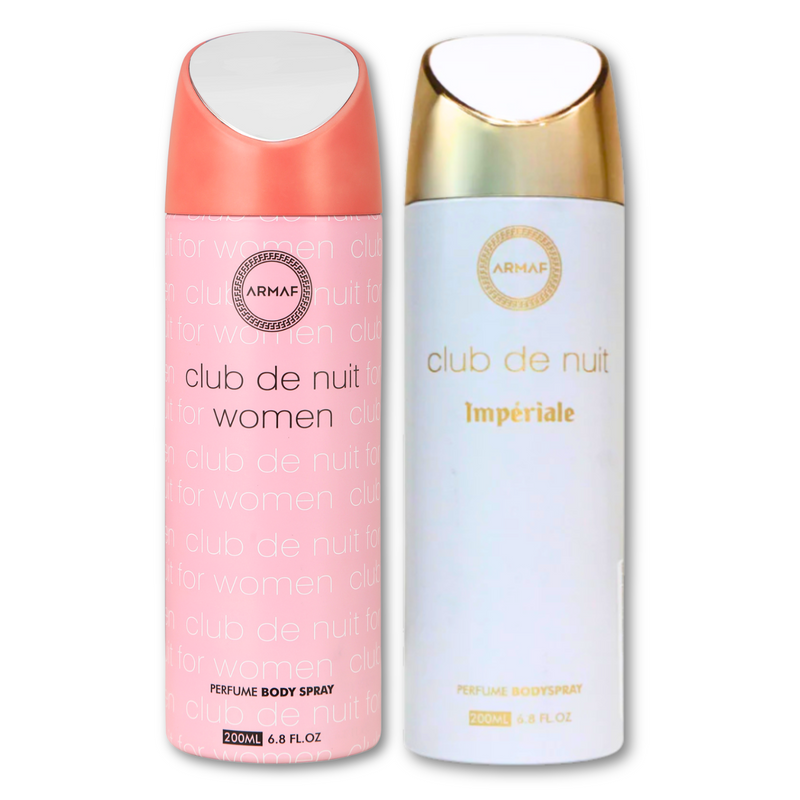 Armaf Club De Nuit Women & Imperiale Deodorants for Women - 200ML Each (Pack of 2)
