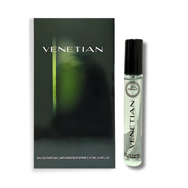 Armaf Venetian Eau De Parfum (EDP) 7ml - Citrus Aromatic Long-Lasting Fragrance for Men - Trial Pack
