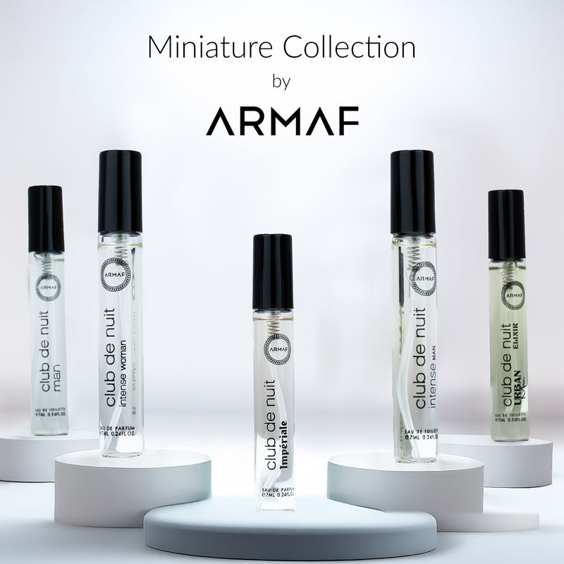Armaf Discovery Set - Premium Luxury Fragrance (7ML x 24 PCS) Long-Lasting Fragrance for Men & Women - Perfect for Gifting & Travel