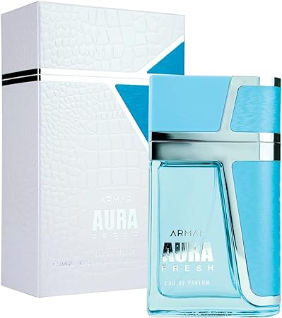 Armaf Aura Fresh EDP for Men 100ML - Vibrant Citrus and Woody Fragrance