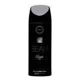 Armaf Club De Nuit Intense Man & Beau Acute Deodorants for Men - 200ML Each (Pack of 2)
