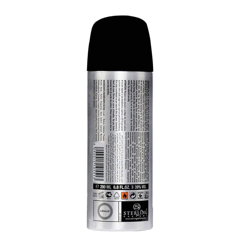 Armaf Signature Night Men Deodorant Body Spray - 200ml | Woody Spicy Fragrance