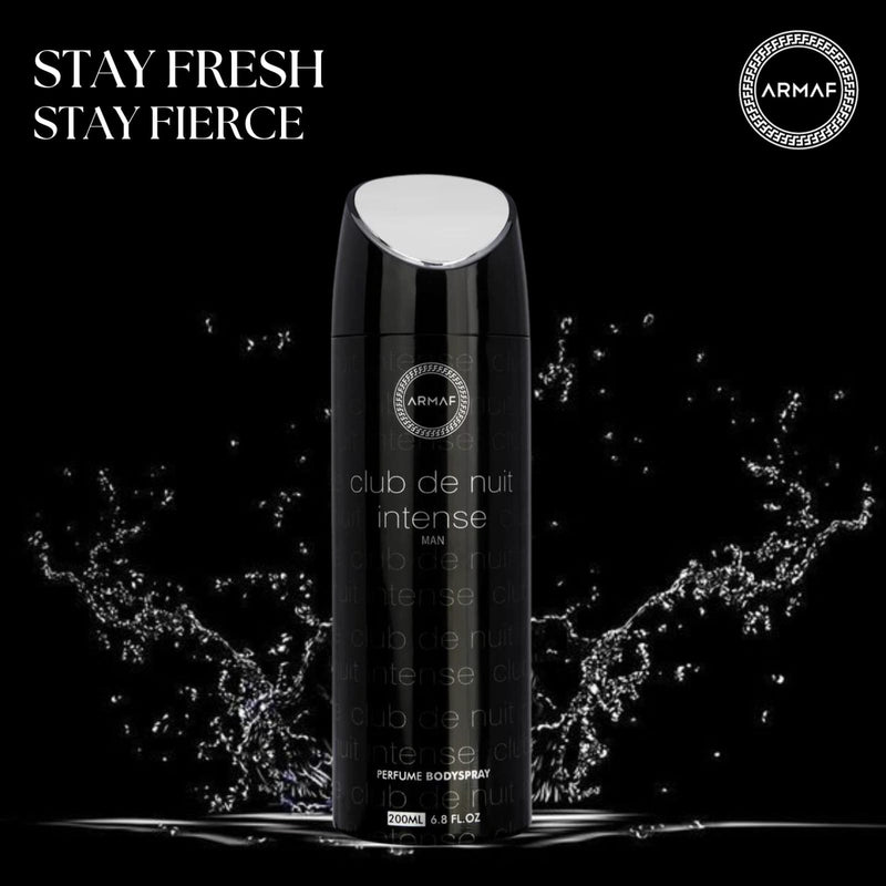 Armaf Club De Nuit Intense Man Deodorants for Men - 200ML Each (Pack of 2)