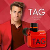 Armaf Tag Him Uomo Rosso Red Eau De Parfum 100ml| Unforgettable Premium Long-Lasting Fragrance Amber Woody Essence for Men| Best for Gifting Purpose
