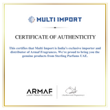 Armaf Magnificent Silver For Men Eau De Parfum 100ML - Use Code: ARMAF50 to get 50% Off