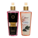 Armaf Tres Jour & Momento Fleur Fragrance Body Mist for Women - 250ML Each (Pack of 2)