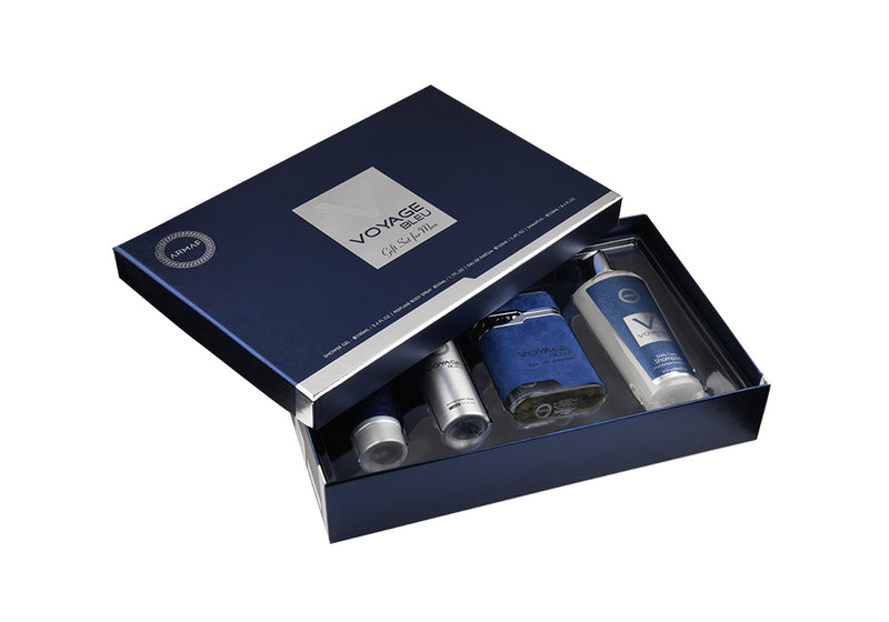 Voyage Bleu gift set for men