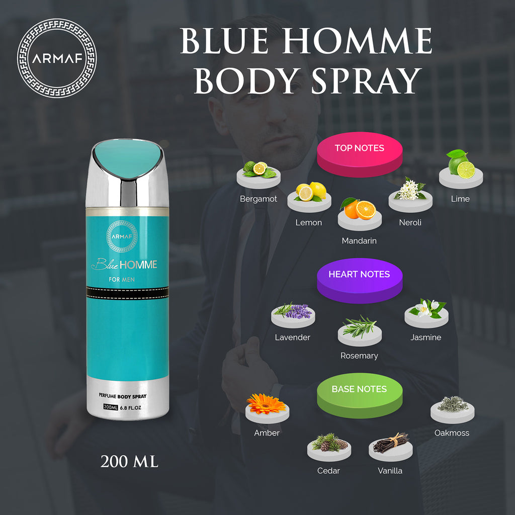 Armaf Blue Homme Men Deo 200ML – Armaf India