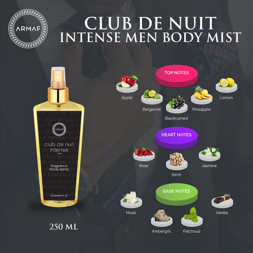 Armaf Club De Nuit Intense Men Fragrance Body Spray 250ML