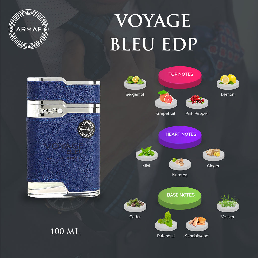Armaf Voyage Bleu Eau De Parfum 100ML – Armaf India