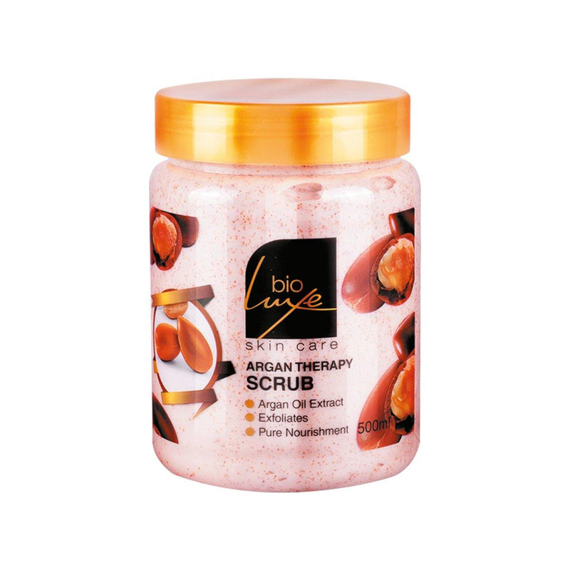Bioluxe Argan Therapy Scrub 500ML Skin Care - Armaf Perfume