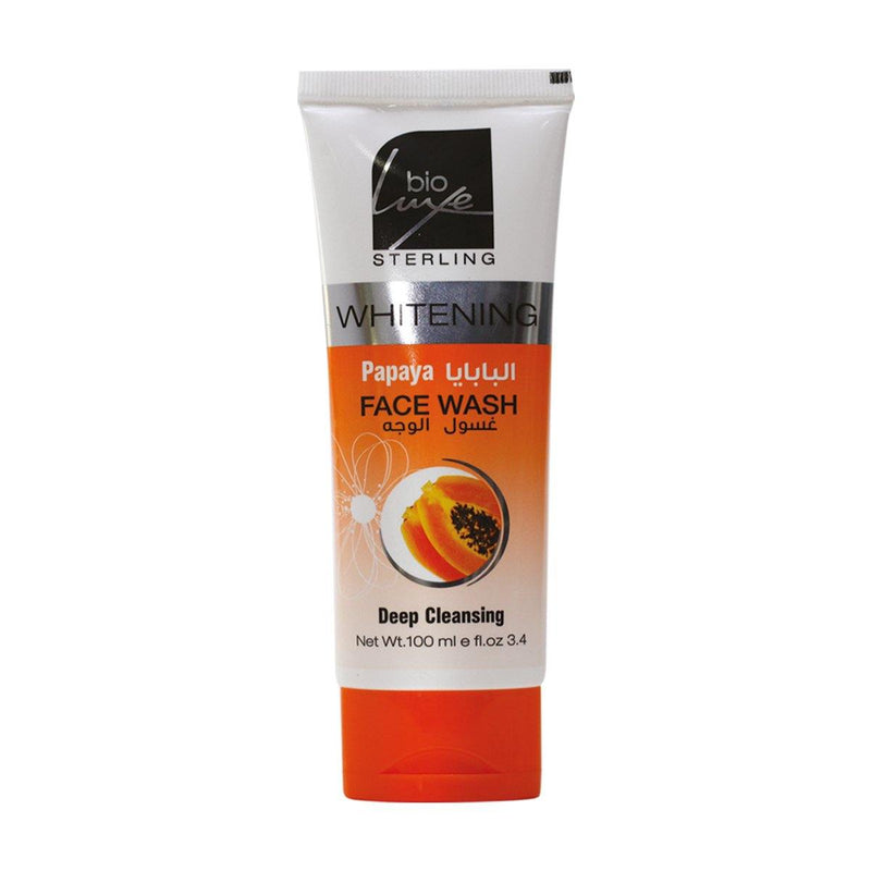 BIOLUXE WHITENING FACE WASH PAPAYA 100ML - Armaf Perfume