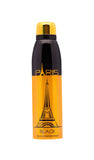 Paris Black Perfume Body Spray 200ML - Armaf Perfume