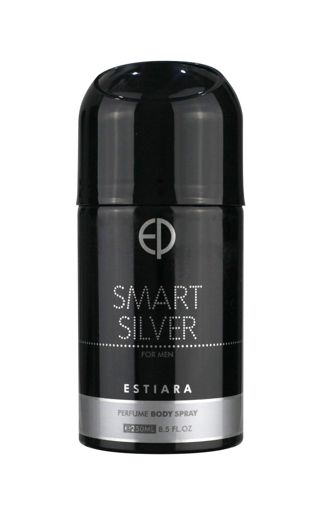 Estiara Smart Silver For Men Perfume Body Spray 250ML - Armaf Perfume