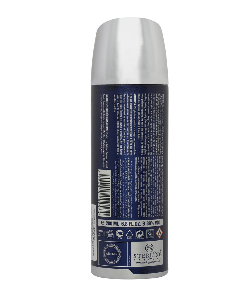 Deodorant Paris Turquoise Perfume Body Spray - 200ml