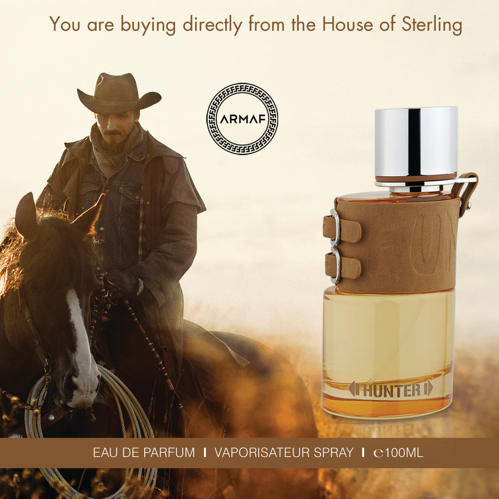 Armaf Hunter Eau De Parfum (EDP) 100ML – Bold & Masculine Woody Fragra – Armaf India